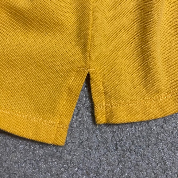 Hollister Women’s Gold Polo; Size: Medium - Picture 4 of 4